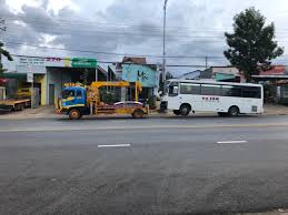 Cứu hộ giao thông, cứu hộ xe ô tô khách Sài Gòn - cẩu - kéo xe đường dài về Kiên Giang, Bình Phước, . . . .