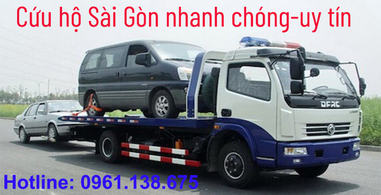 Dịch vụ cứu hộ ô tô, cứu hộ Sài Gòn nhanh chóng, chất lượng – Hotline 0961138675