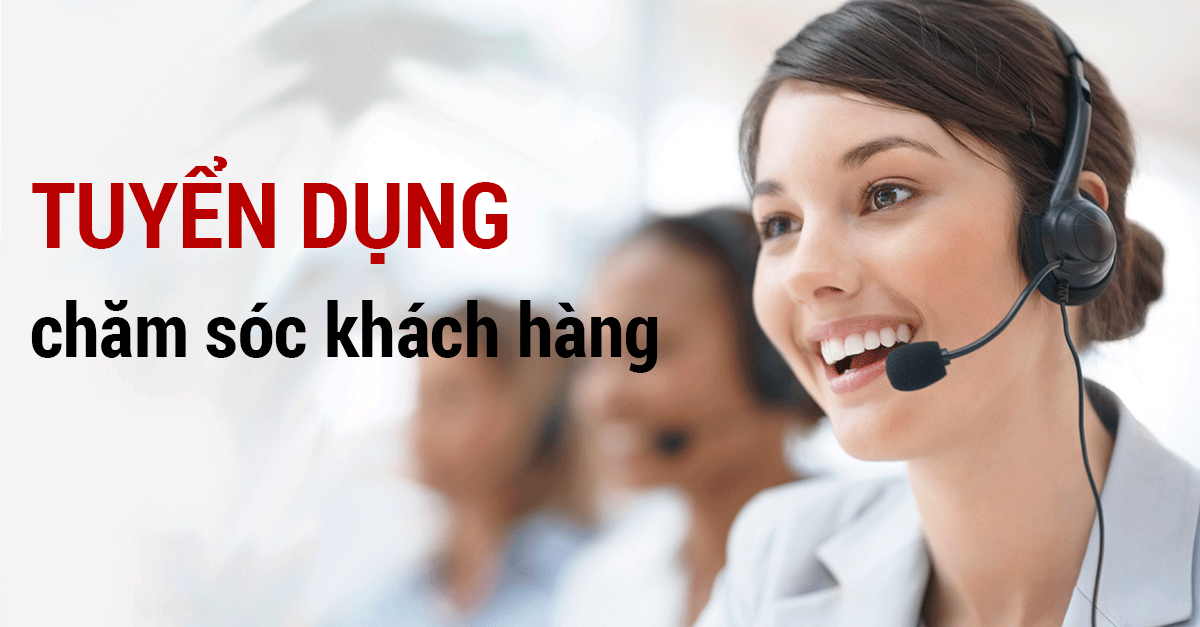 [HN]Tuyển Dụng nhân viên nữ chăm sóc khách hàng